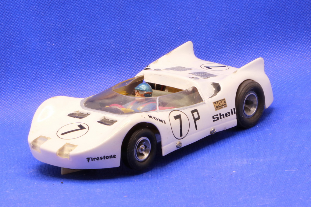 Slotcars66 Titan 2 1/24th scale Pactra body with Testors chassis  